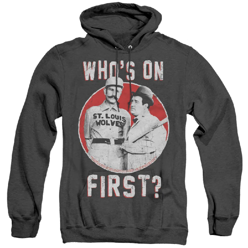 New Arrival Abbott & Costello First - Heather Pullover Hoodie