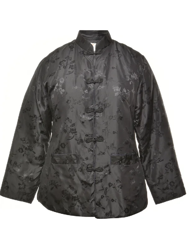 New Deals Floral Pattern Jacket - M