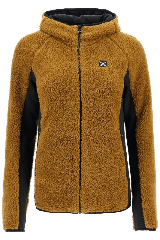 Can't Miss Sherpa Zip-up Sweatshirt  - Brown