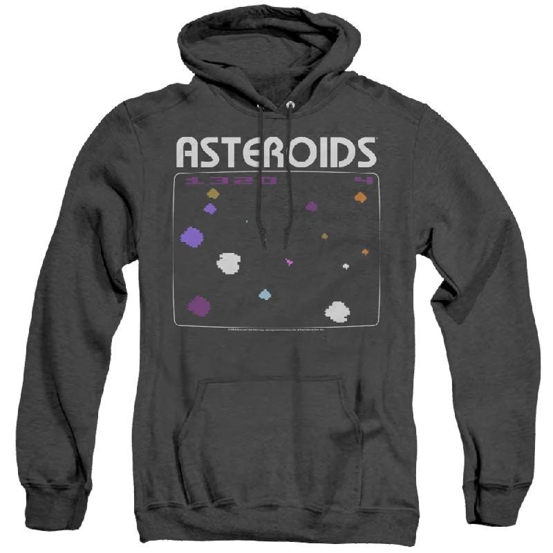 Early Access Atari Asteroids Screen - Heather Pullover Hoodie