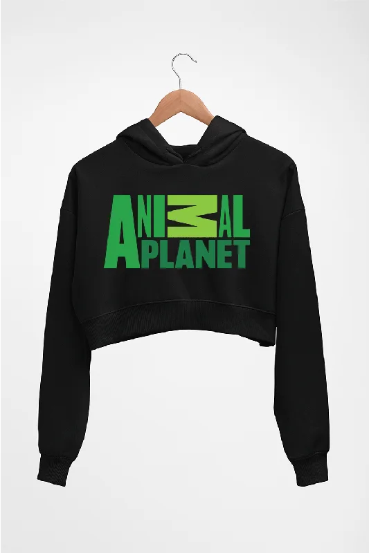 Today’s Special Animal Planet Crop HOODIE FOR WOMEN