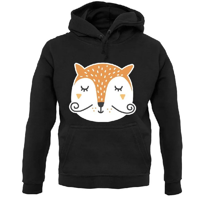 Major Savings Smiley Face Mr Fox Unisex Hoodie