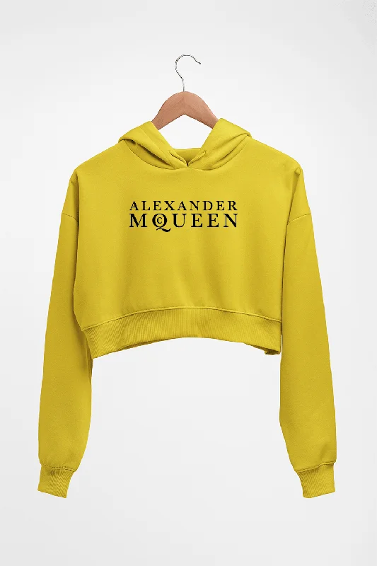Final Sale alexander mcqueen Crop HOODIE FOR WOMEN