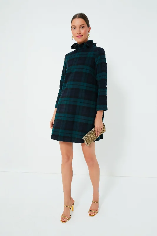 Buy Now Blackwatch Plaid Daphne Dress