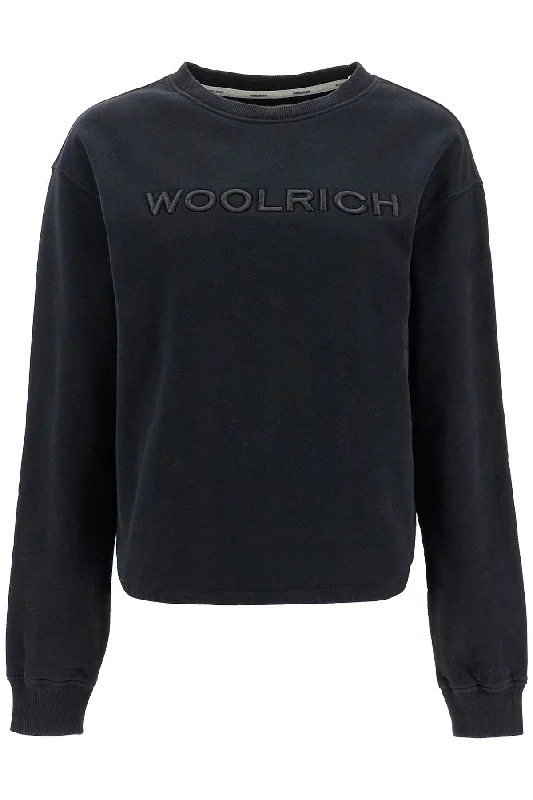 Value Deals 'embroidered Logo Crewneck  - Black