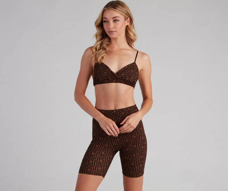Loyalty Reward Greek Mystique Pajama Bralette