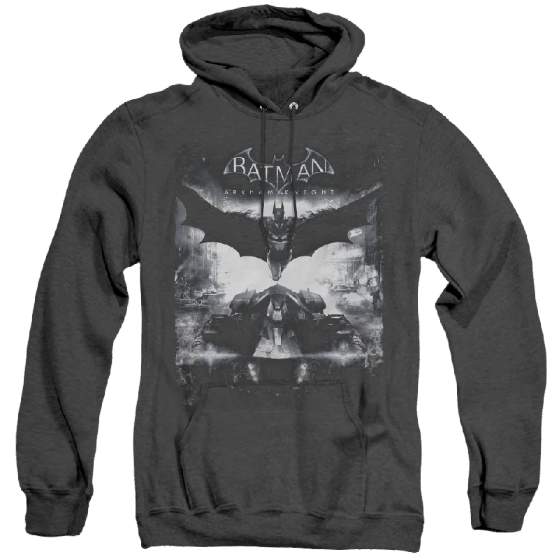 Steals and Deals Batman Arkham Knight Forward Force - Heather Pullover Hoodie