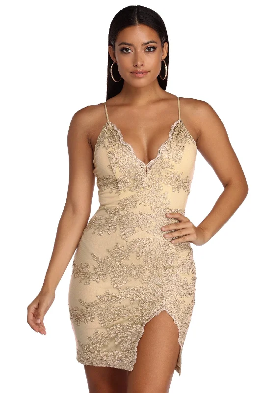 Today’s Deal Lace Bodycon Dress