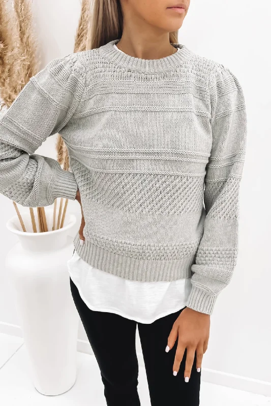 Sianna Knit Grey