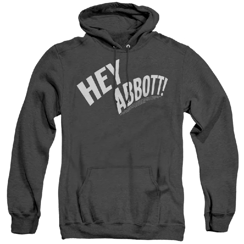 Best Seller Abbott & Costello Hey Abbott - Heather Pullover Hoodie