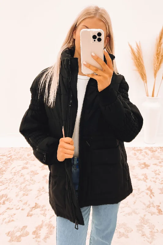 New Markdowns The Metro Puffer Jacket Black
