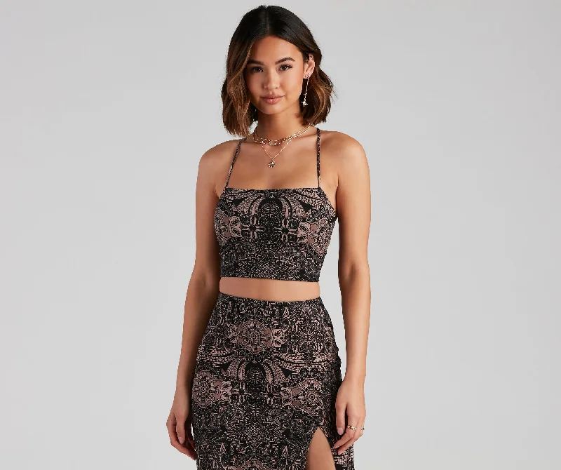 Instant Discount Bohemian Chic Lace Up Top