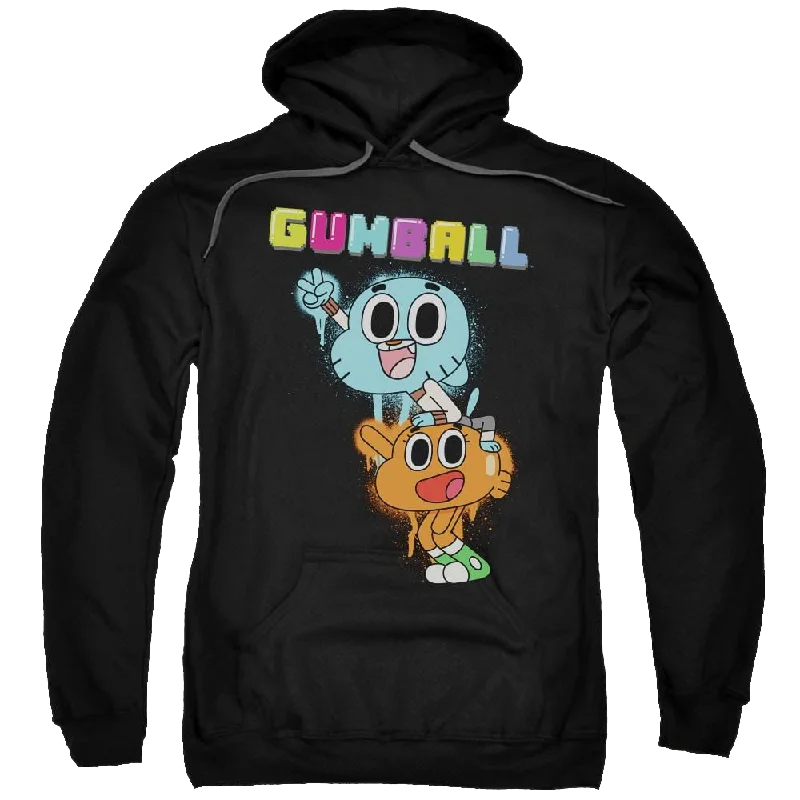 Members Only The Amazing World Of Gumball Gumball Spray Pullover Hoodie