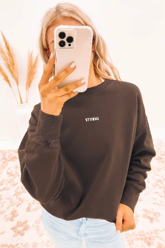 Today’s Deal Minimal Thrills Crew Postal Brown