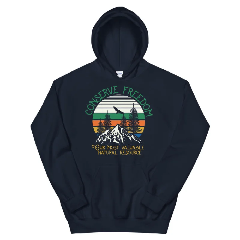 Don't Miss Conserve Freedom Unisex Hoodie