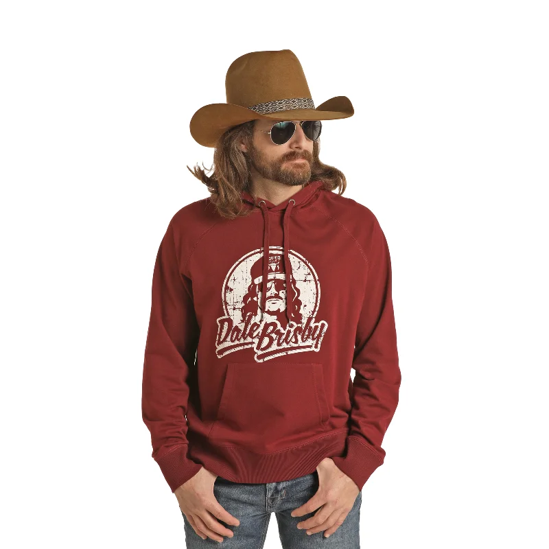 Huge Discounts Panhandle® Men's Dale Brisby Burgundy Hoodie RRMT94R067-62