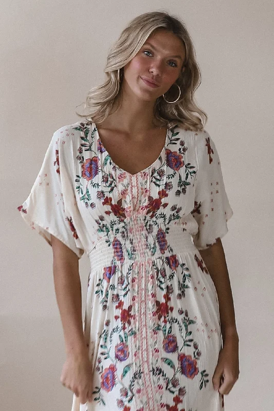 Deal Dash Emmy Embroidered Dress