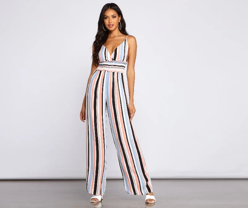 Super Deal Stylish Beauty Sleeveless Jumpsuit