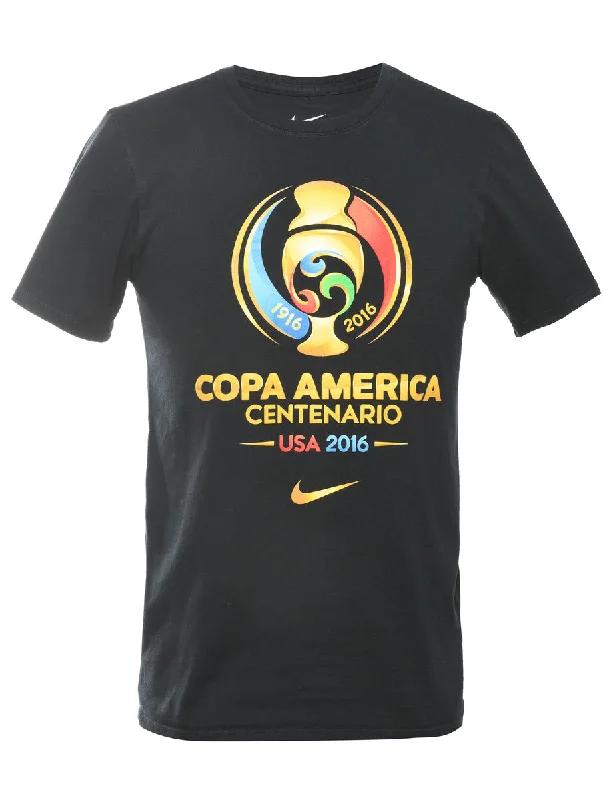 One-DAY Sale 2000s Nike Copa America Centenario Printed T-shirt - S