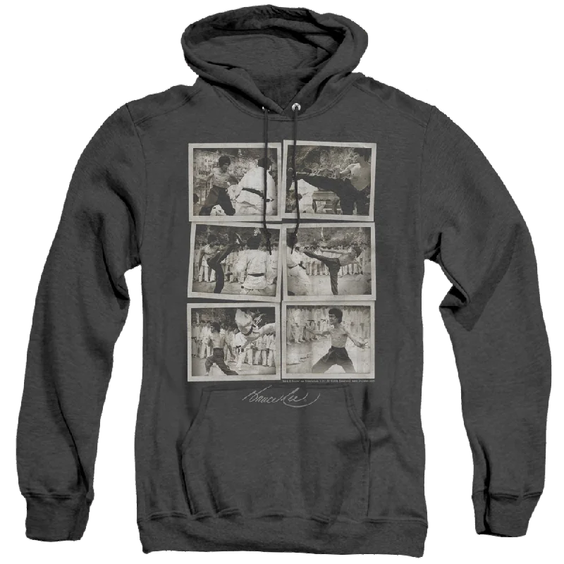 Deal Explosion Bruce Lee Snap Shots - Heather Pullover Hoodie
