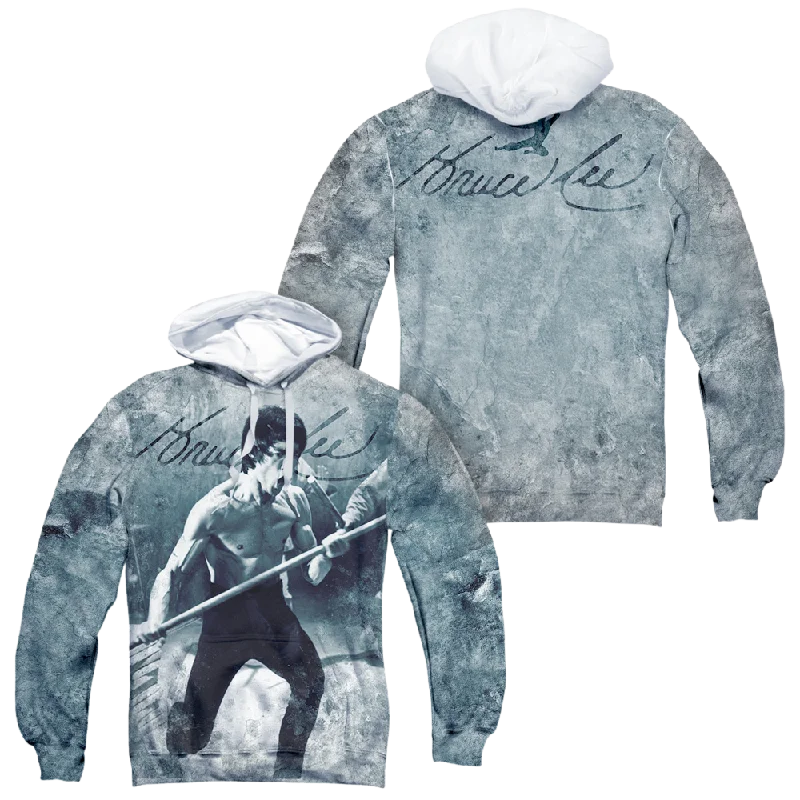 Overstock Sale Bruce Lee Whoooaa (Front/Back Print) - All-Over Print Pullover Hoodie