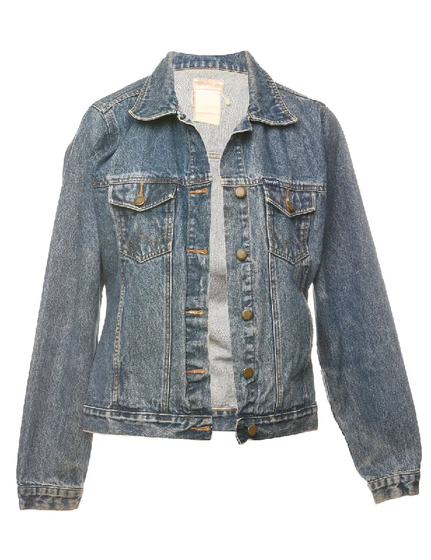 Overstock Sale Wrangler Classic Faded Wash Denim Jacket - M