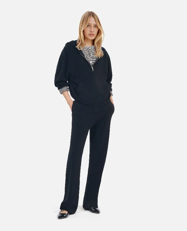 Daily Deals Wool And Cashmere Hoodie | Women | Black