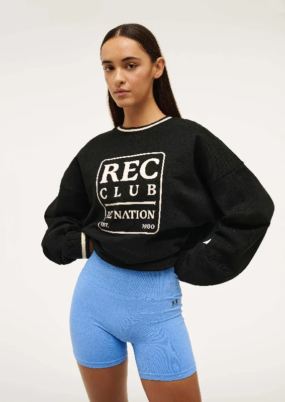 ICON SWEAT IN BLACK