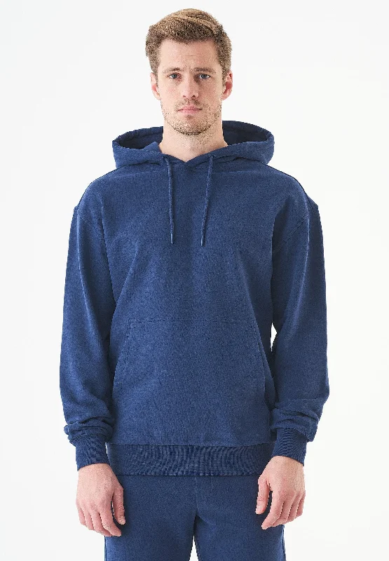 Today's Special Halki Unisex Soft Touch Organic Cotton Hoodie Navy