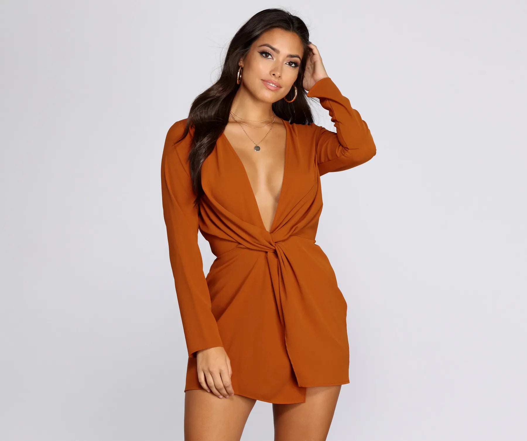 Seasonal Sale Knot Just Another Mini Dress