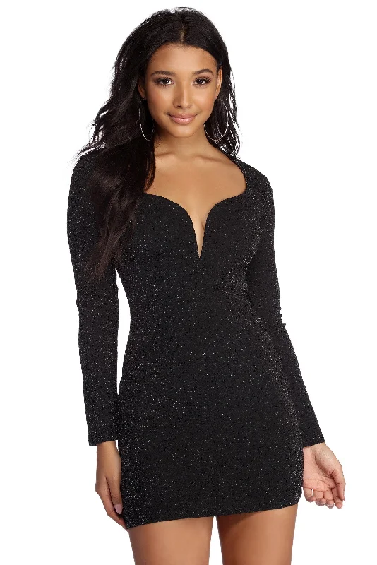 Lowest Prices Starry Skies Knit Mini Dress