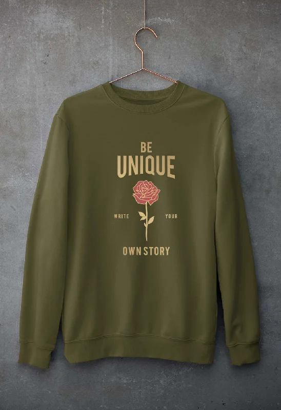Flash Deals Be Unique Unisex Sweatshirt for Men/Women