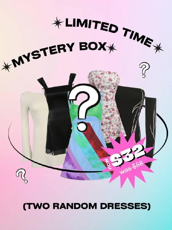 Bargain Prices ANOTHERCHILL Mystery Box [2 Piece Mystery Women - Dresses]