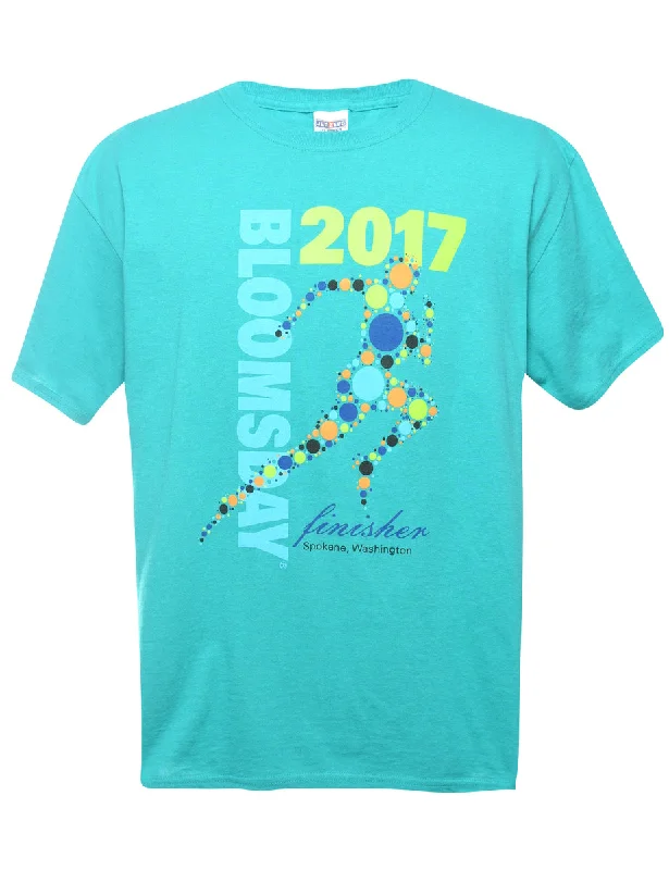 TIME-Limited Offer 2000s Bloomsday Printed T-shirt - L