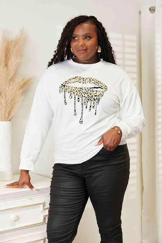 Daily Deals Lip-Locked Sweatshirt