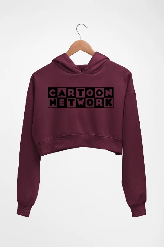 Clearance Event Cartoon Network Crop HOODIE FOR WOMEN