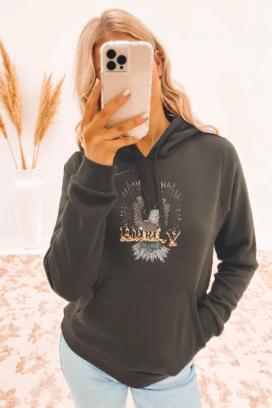 Mega Deal Authentic Hooded Fleece Raven