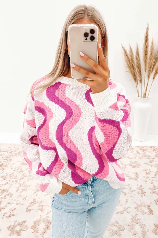 Izzy Knit Jumper Pink