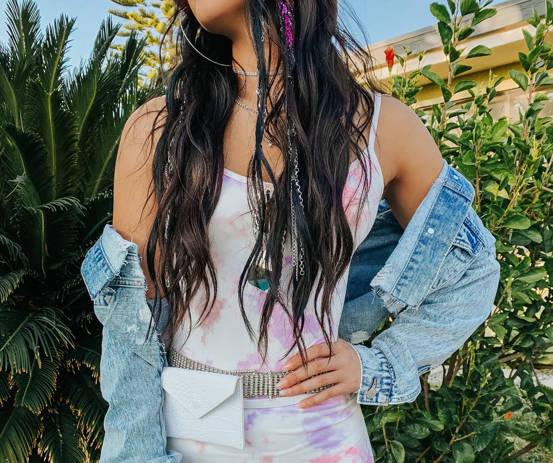 Hurry In Groovy Gal Tie Dye Mini Dress