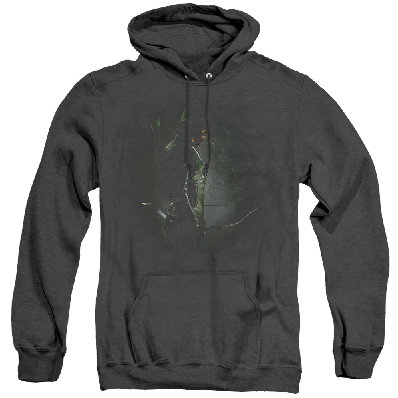 Massive Deals Arrow The Television Series In The Shadows - Heather Pullover Hoodie