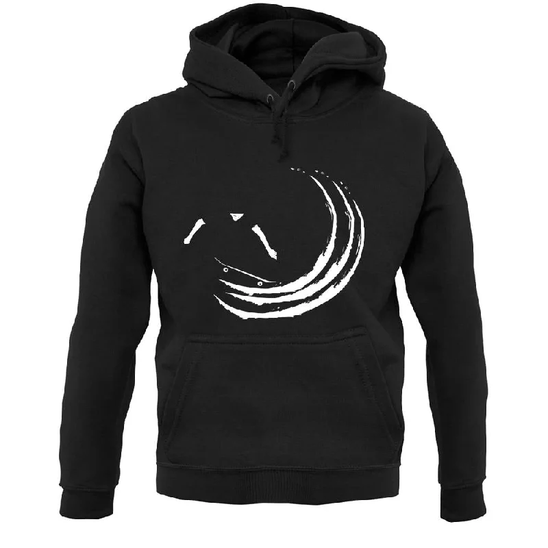 Midnight Madness Skaters Swoosh Unisex Hoodie