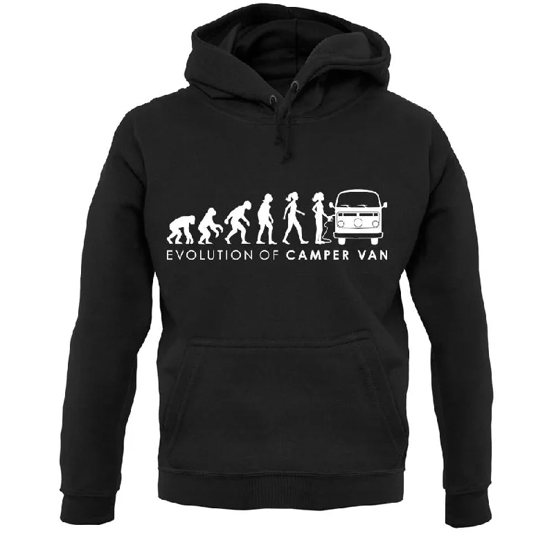New Arrival Evolution Of Woman Bay Window Unisex Hoodie
