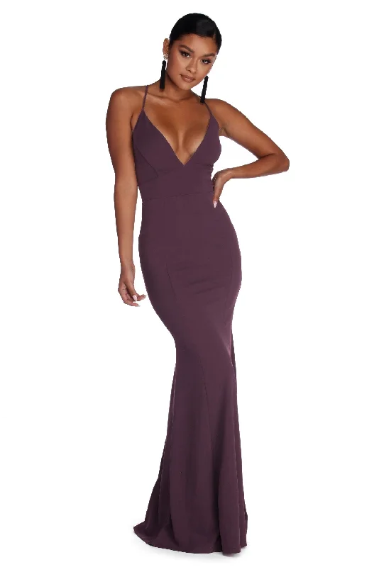 Holiday Sale Remi Formal Lattice Dress