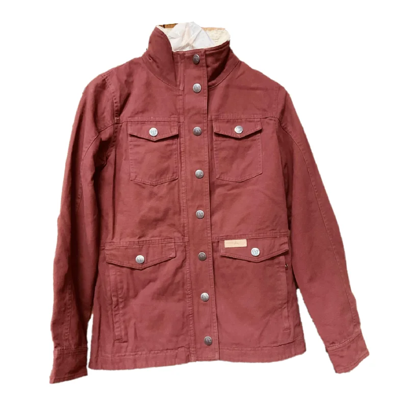 Great Deals Panhandle® Ladies Cotton Military Red Wine Jacket PRWO92RZYO-63