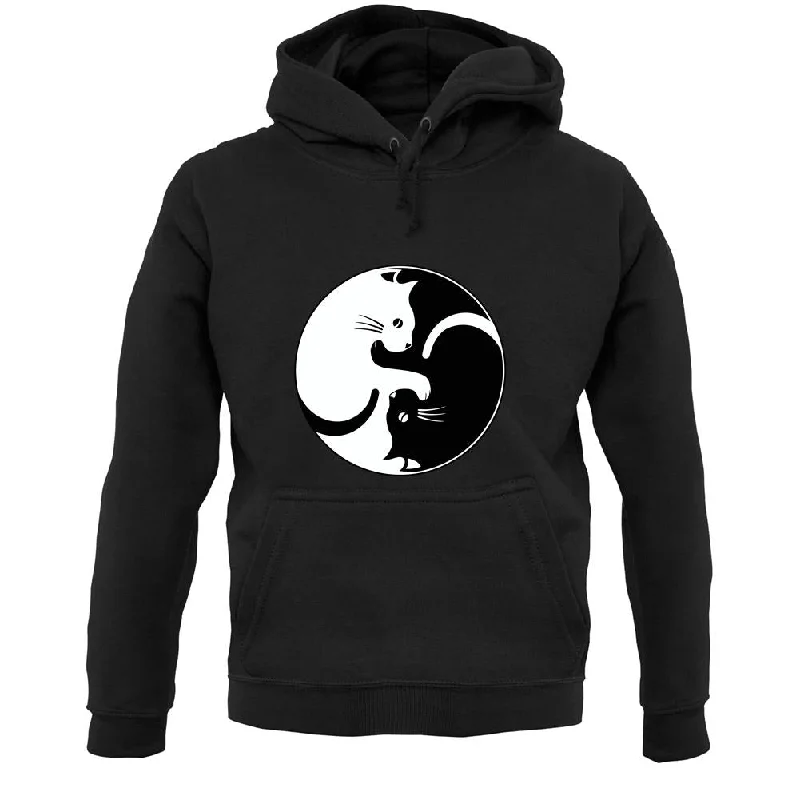 While Supplies Last Yin Yang Cat Unisex Hoodie