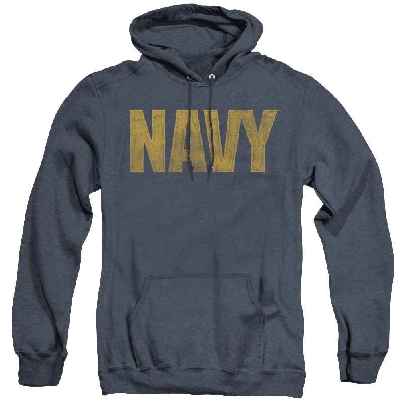 U.S. Navy Logo - Heather Pullover Hoodie