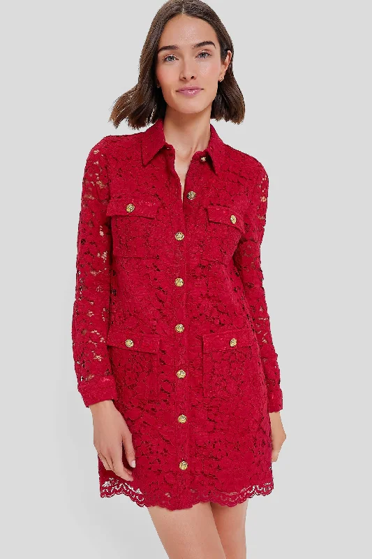 Limited Time Discount Crimson Luna Mini Dress