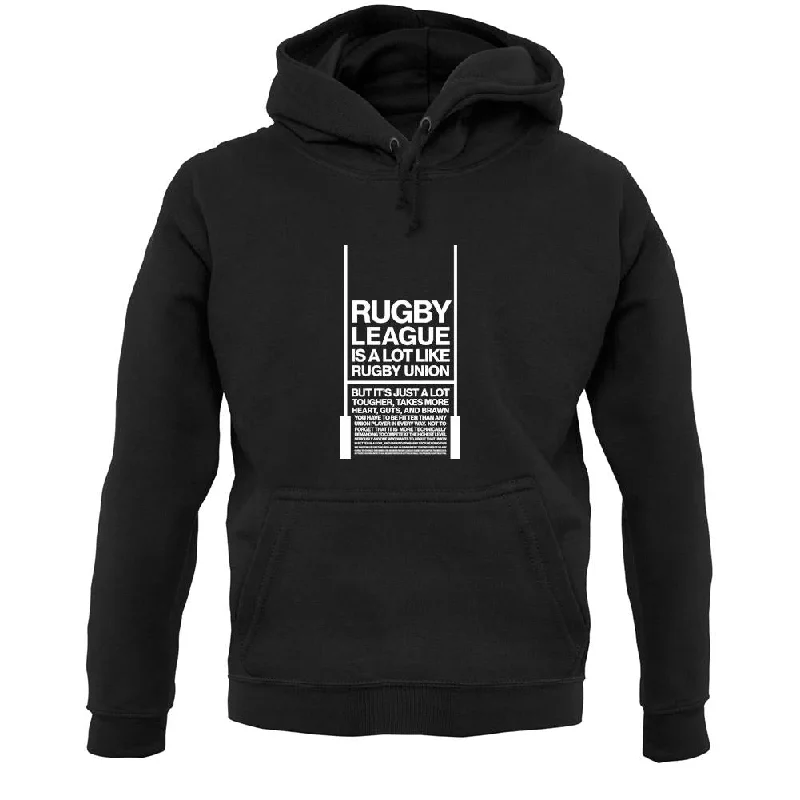 Inventory Reduction Rugby League Unisex Hoodie