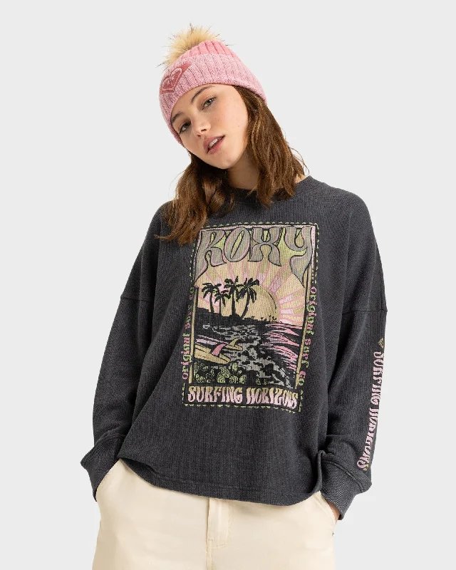 Deal Dash Womens Eastside Midweight Crew Neck