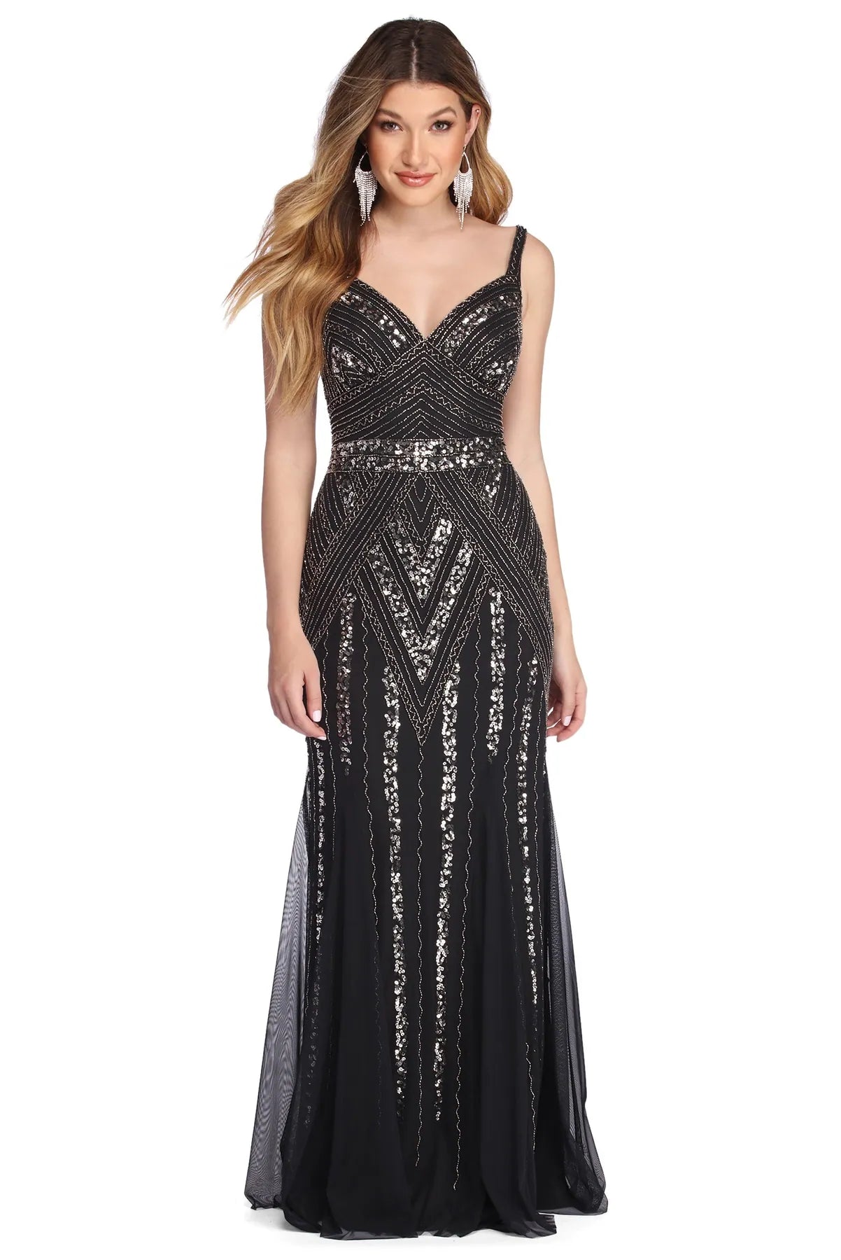Flash Sale Helen Intricate Indulgence Beaded Dress